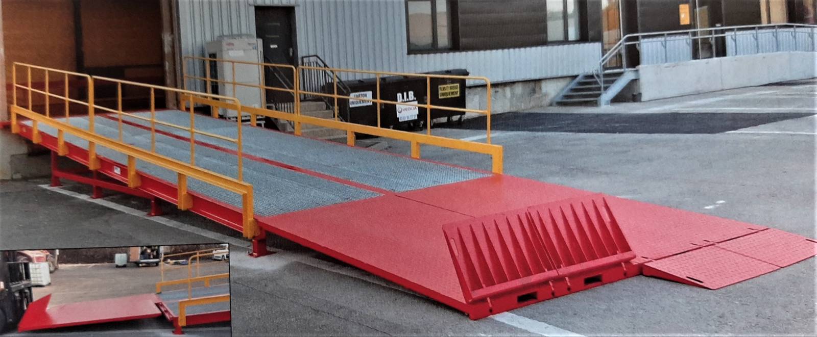 rampe fixe de chargement camion bordeaux