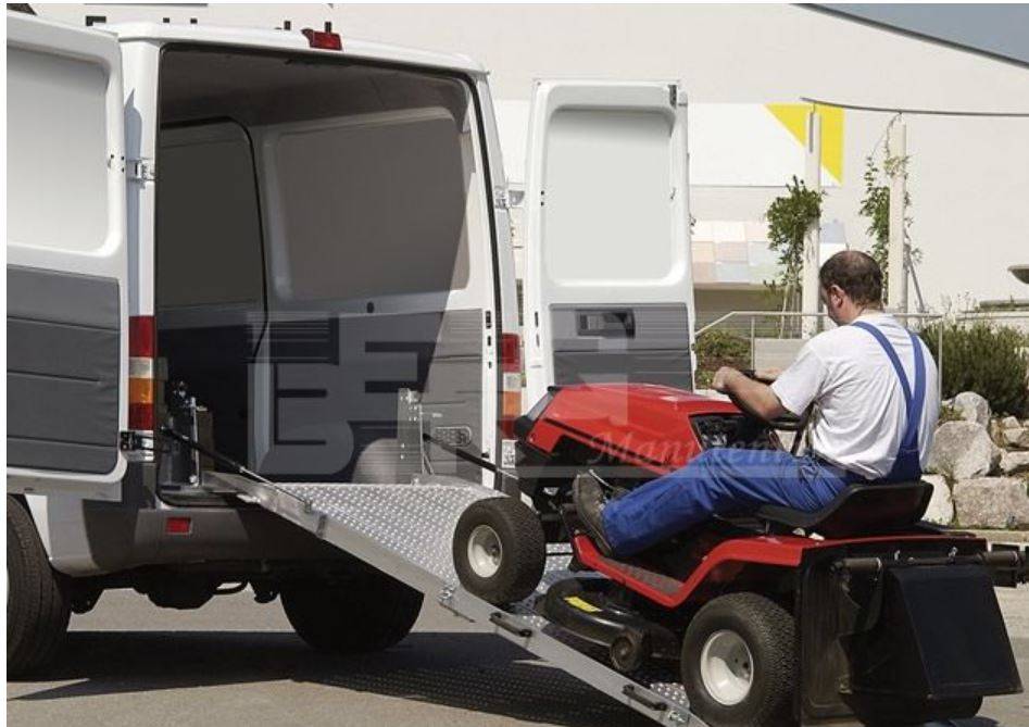 Rampe repliable en aluminium Bordeaux