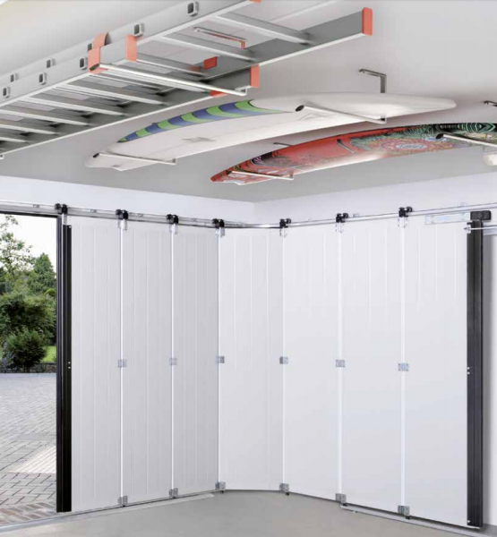 Porte de garage latérale Bordeaux 