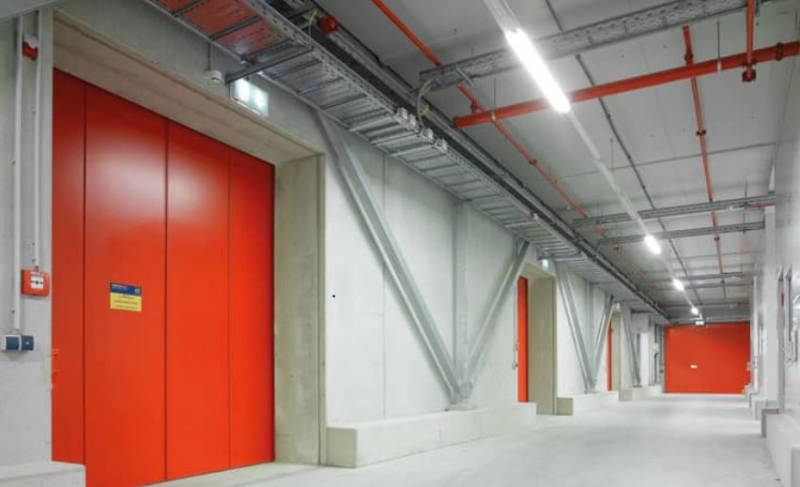 Portes coulissantes coupe-feu pour le secteur industriel à Bordeaux en Nouvelle Aquitaine