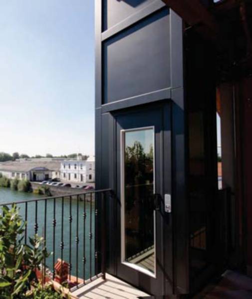 Mini ascenseur en extérieur Bordeaux