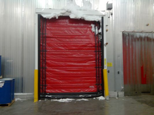 Porte rapide isotherme automatisée gironde