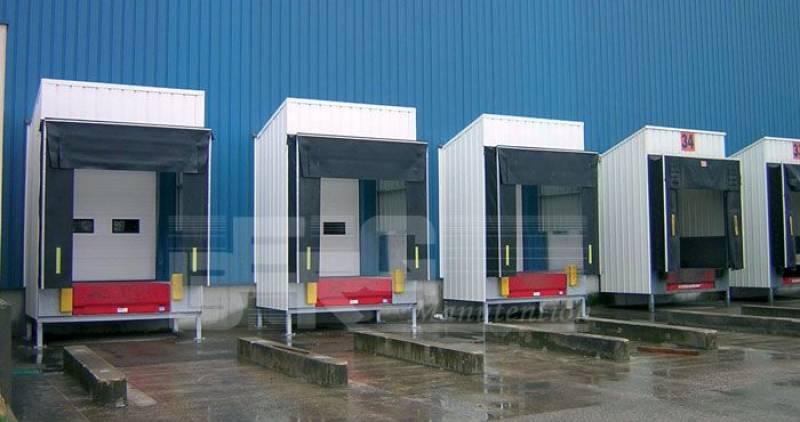 Tunnel pour niveleur de quai à Bordeaux